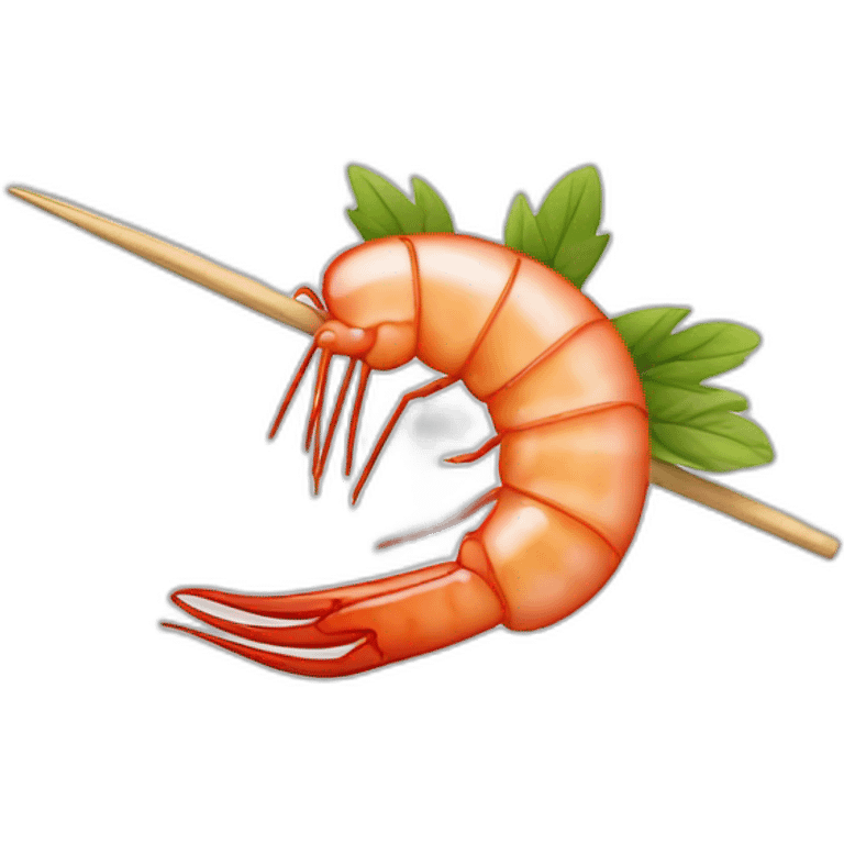 shrimp skewer emoji