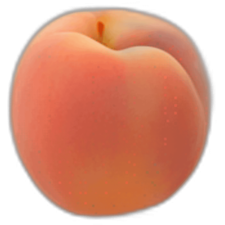 Peachy emoji