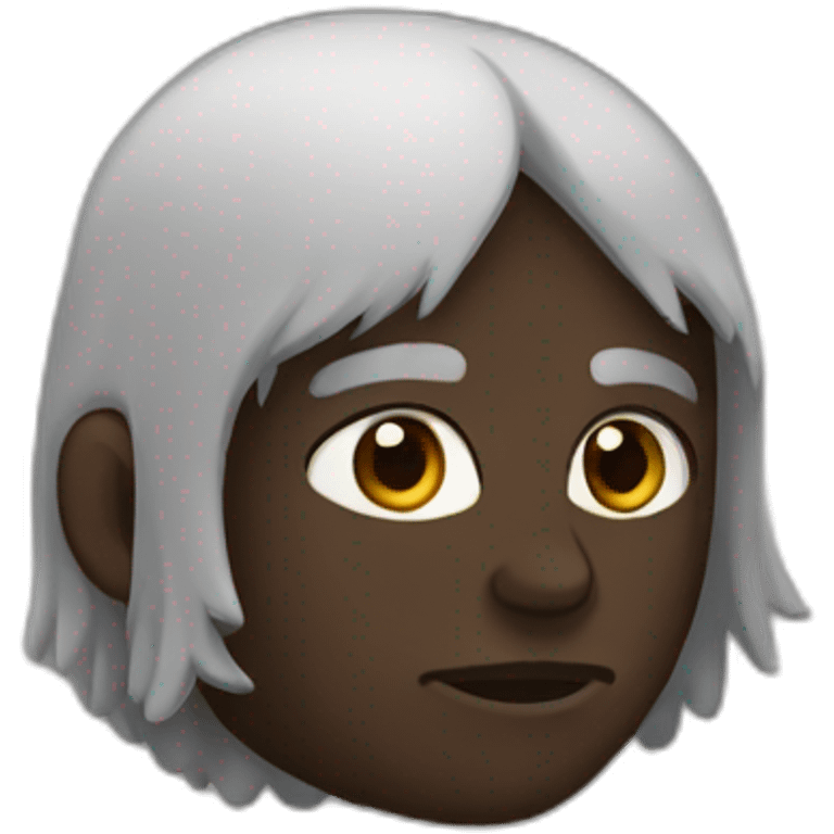 buitre negro emoji