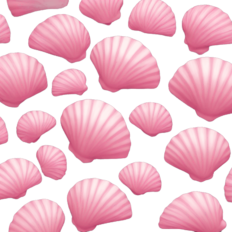 pink shell emoji