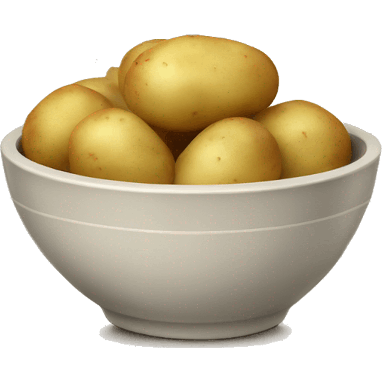 Potatoes in a bowl emoji