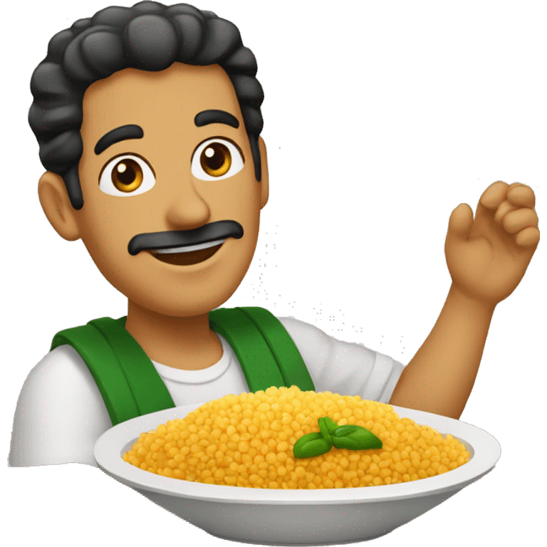 Un couscous a l'Algérie  emoji