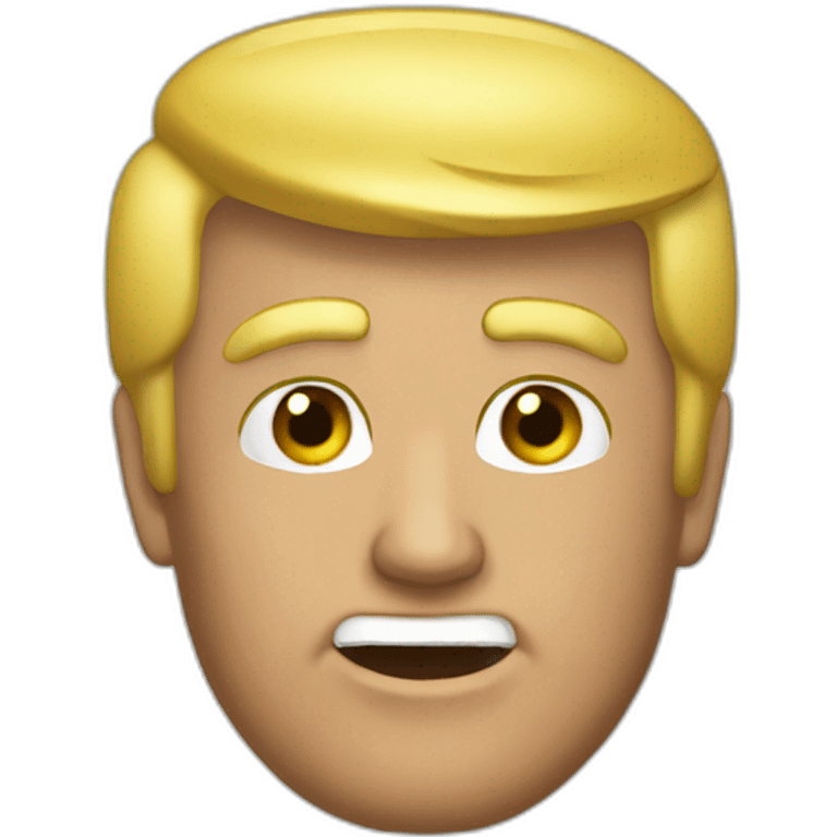 trump-baño-de-oro emoji