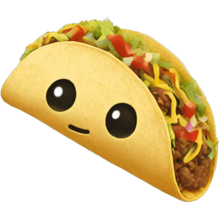 taco crossing the border emoji