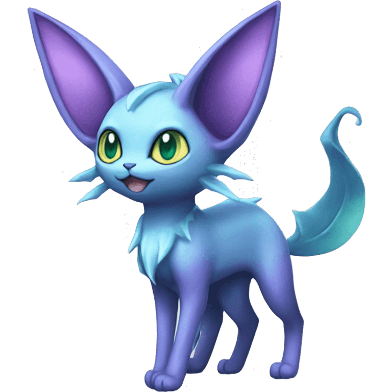 Espeon-Vaporeon full body emoji