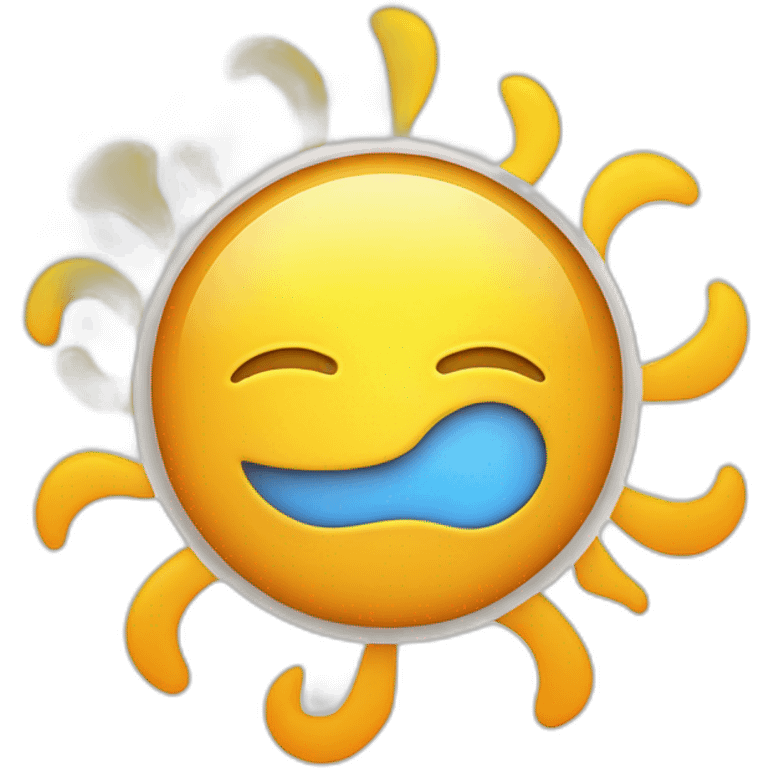 pr solucion solar logo with sun emoji