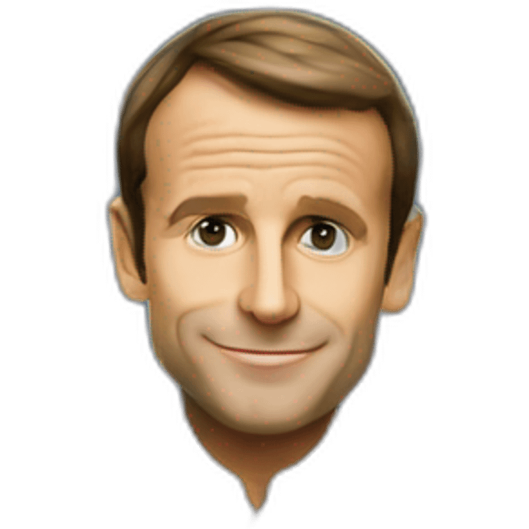 Macron fête son anniversaire emoji