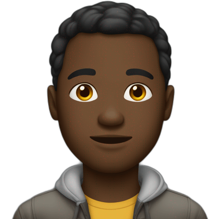 Homme congolais jeune emoji