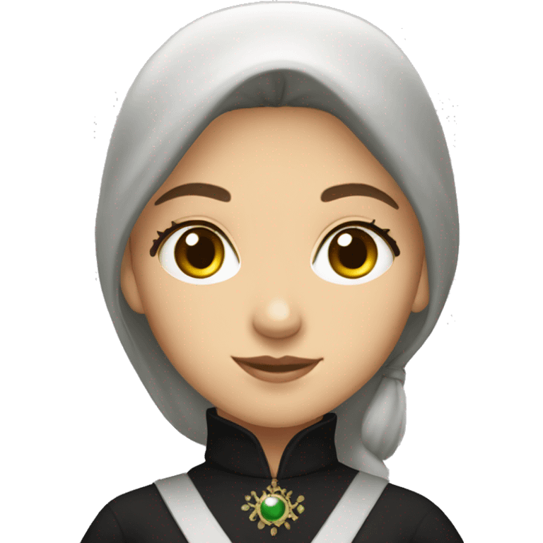 circassian girl emoji