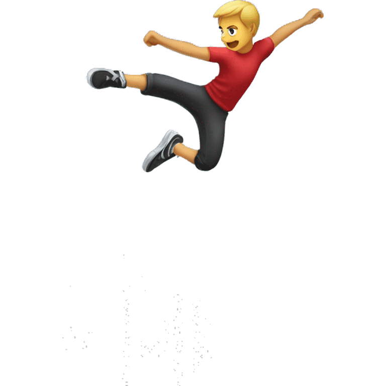 Parkour obstacle  emoji