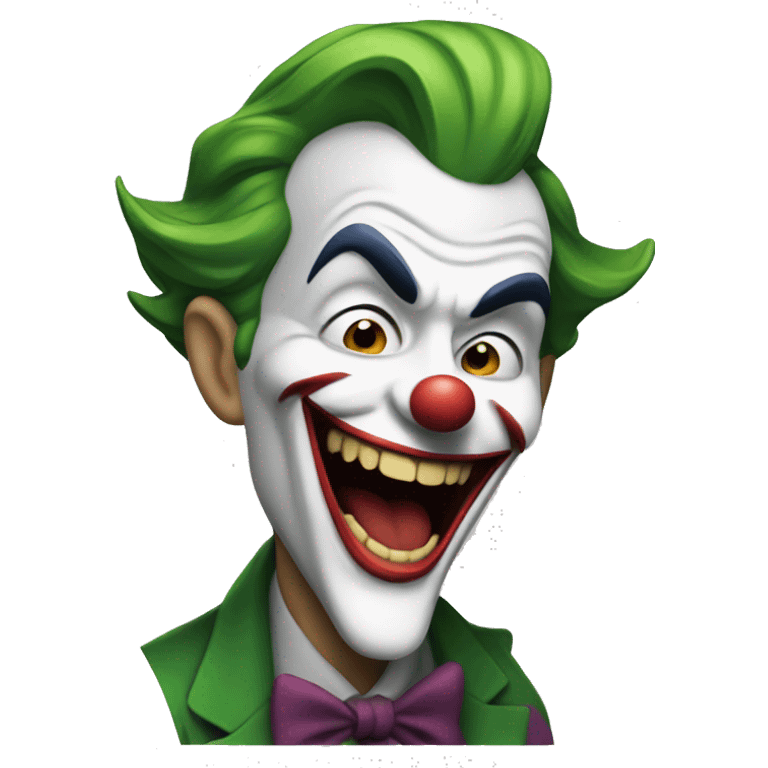 joker laughing extremely emoji