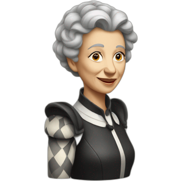 old chess Queen emoji