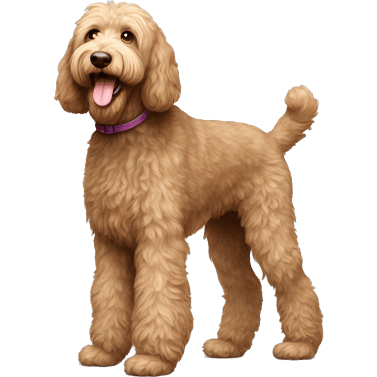 Australian Labradoodle, Full Body emoji