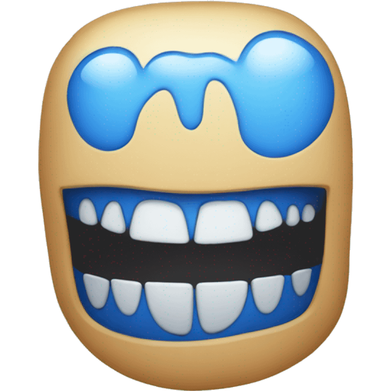 Blue tooth emoji