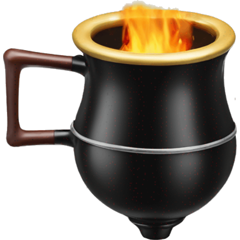 Feuerzangenbowle in Krug  emoji