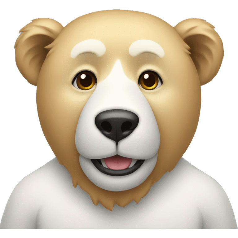 oso blanco emoji