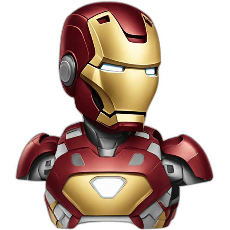 Iron man on a Nike emoji