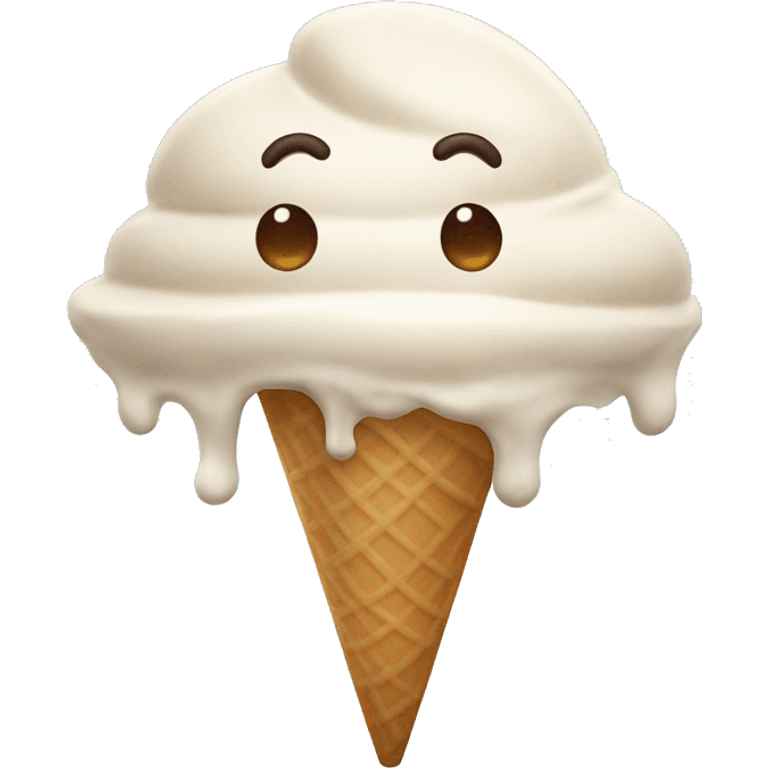 Ice cream ￼ emoji