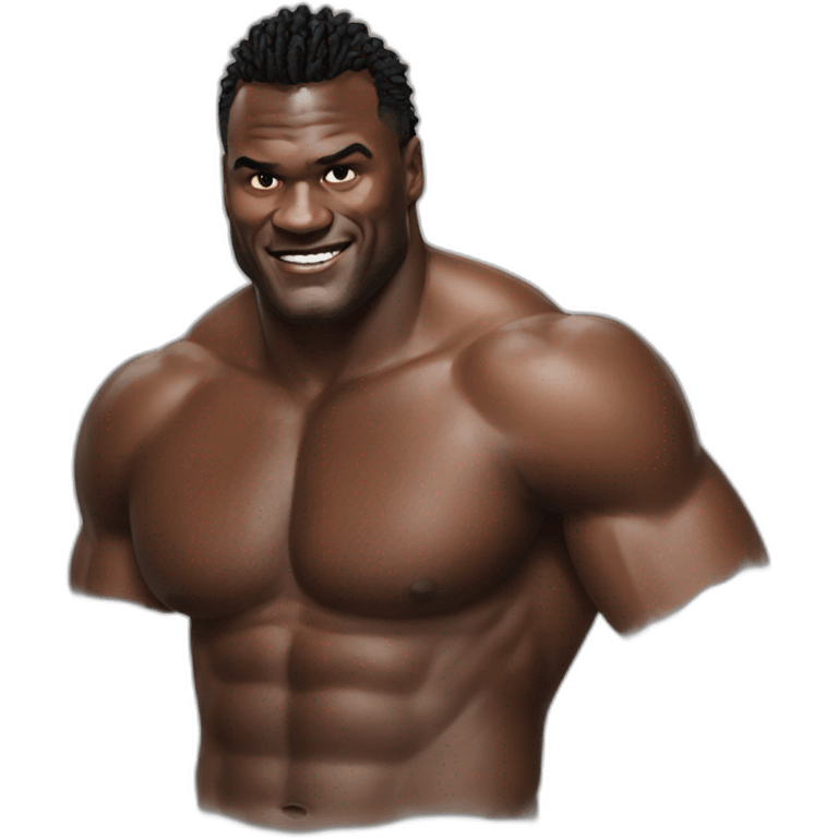 Ngannou emoji