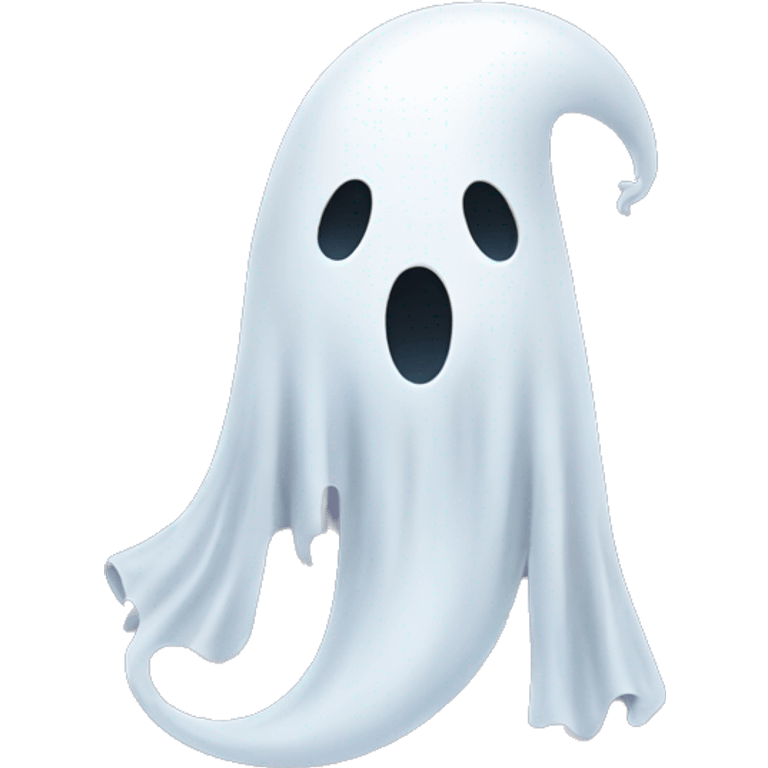 ghost with a tail emoji