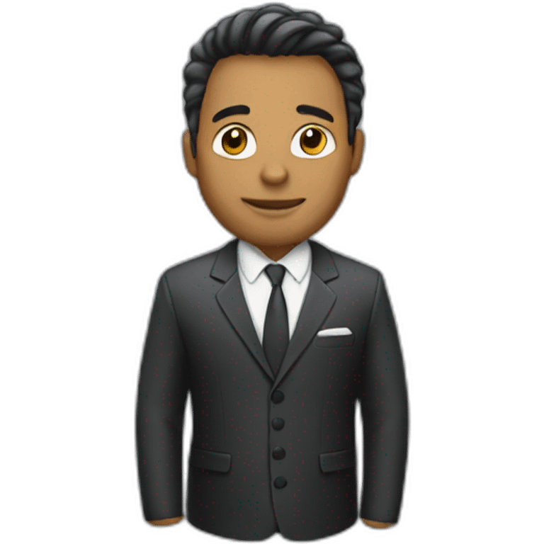 man with suit emoji