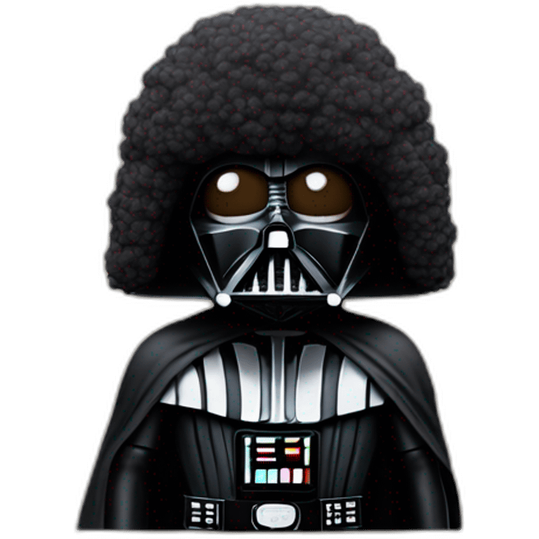 darth-vader-with-an-afro emoji