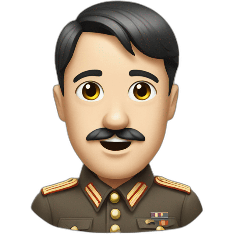 Hitler le bras tendu emoji