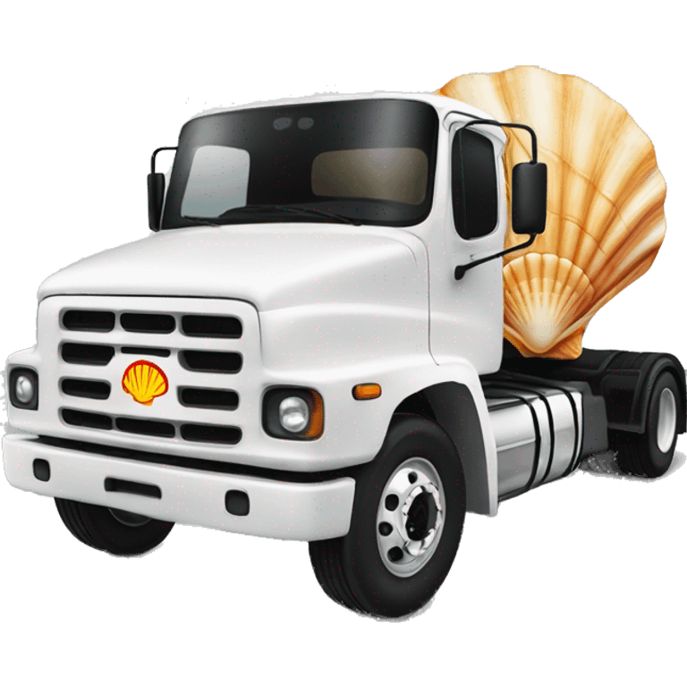 Shell rotella truck  emoji