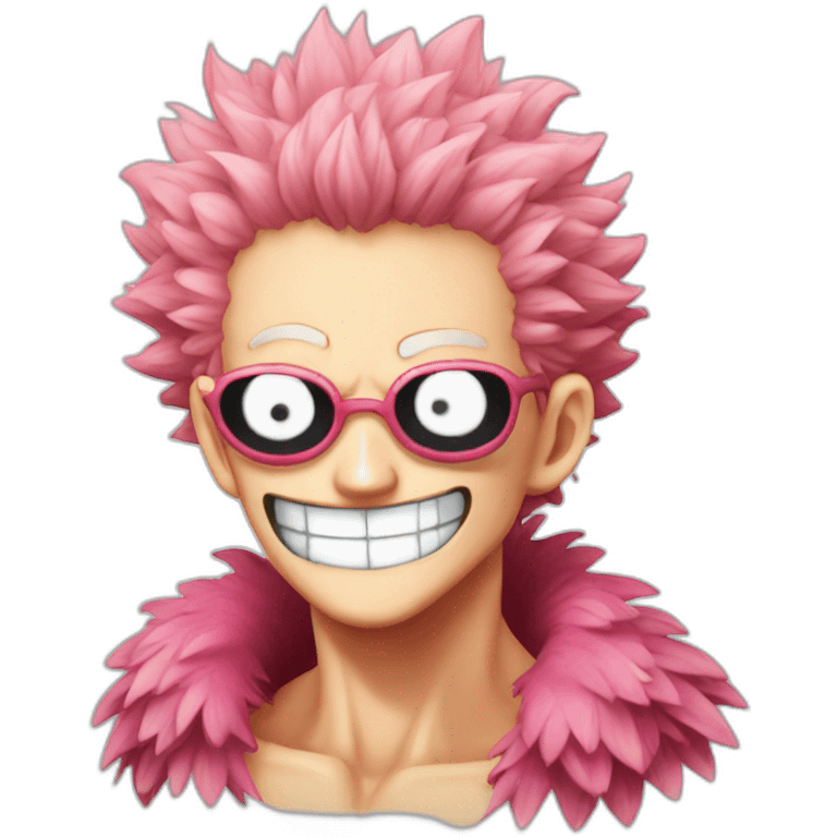 Doflamingo one piece emoji