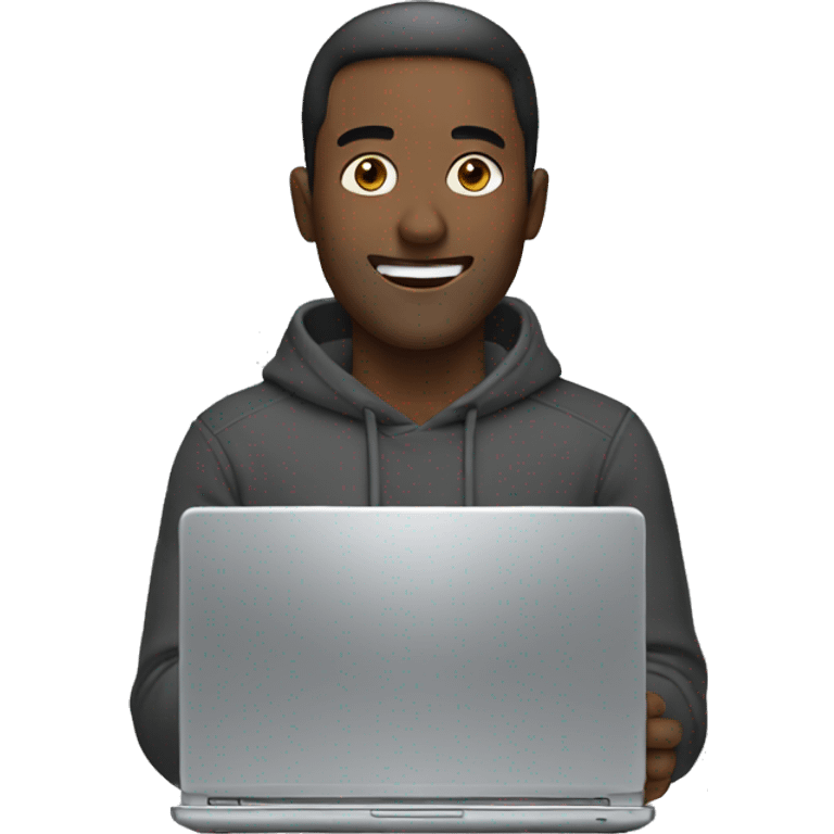 guy-using-laptop emoji