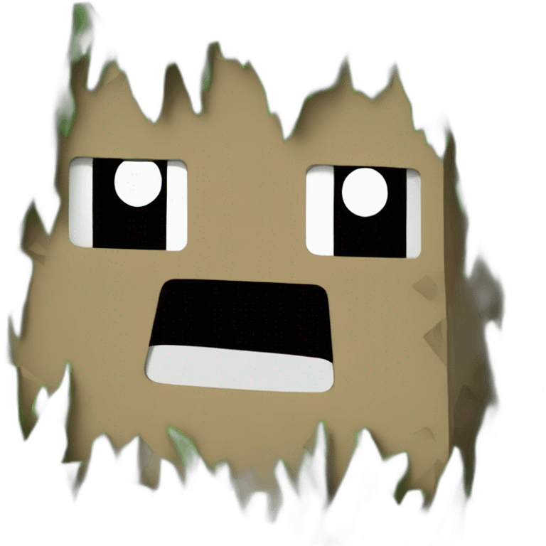 Minecraft grass block emoji