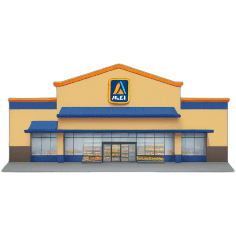 Aldi store emoji