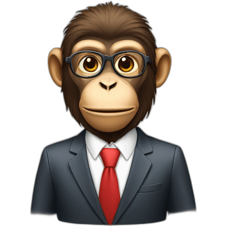 monkey CEO emoji