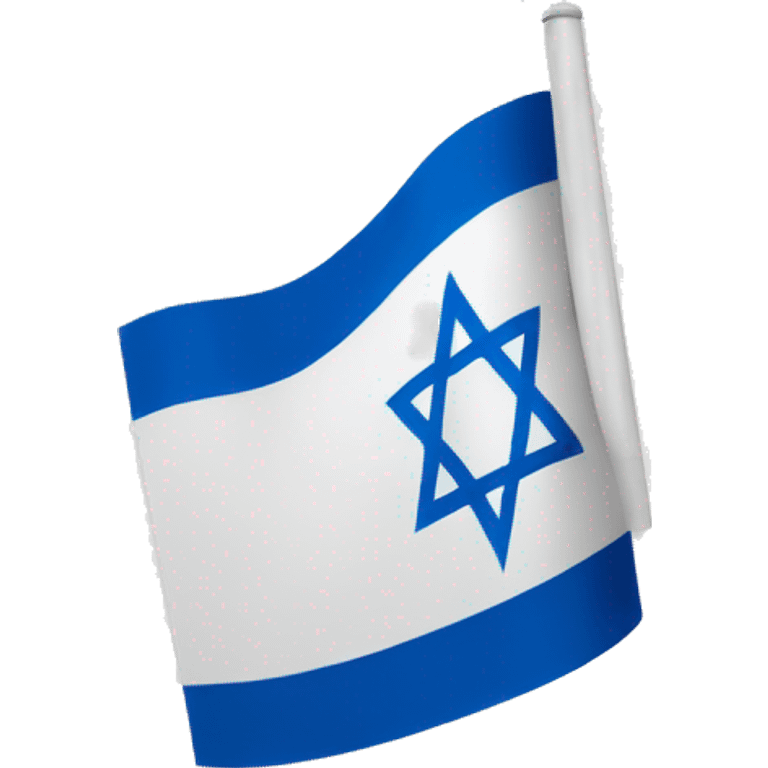 flag of israel waving emoji