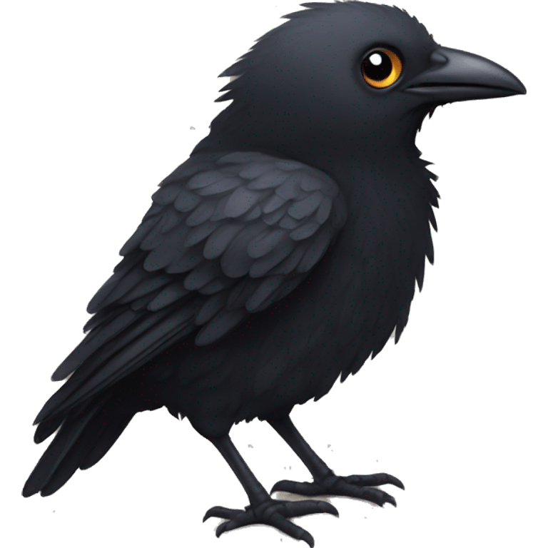 baby crow emoji