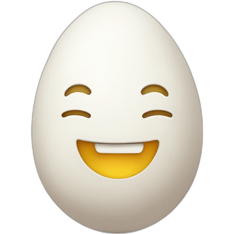 smiling egg emoji