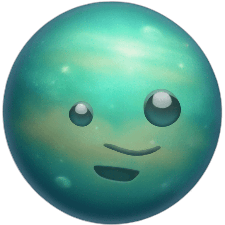 Planet neptune emoji