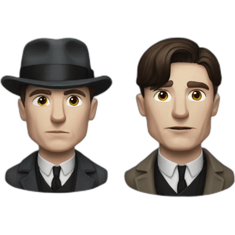 Thomas shelby et sigma se serre la main emoji