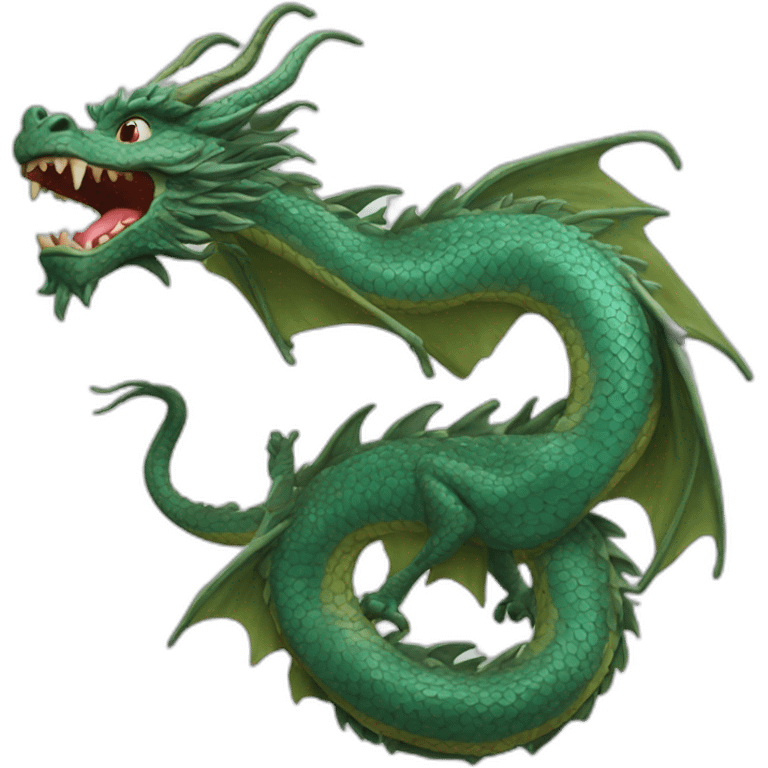 Schina drache emoji