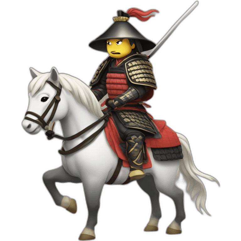 samurai on horse emoji