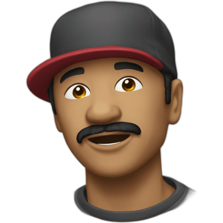 Menace Santana rappeur français emoji