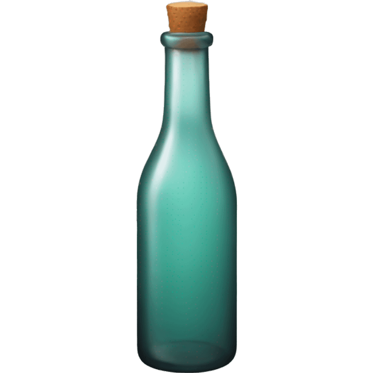 Glass bottle emoji