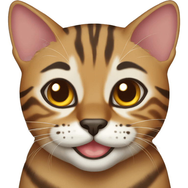 Bengal cat emoji