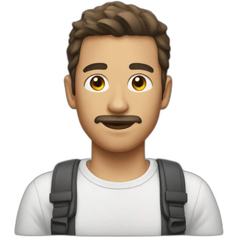 Homme air pod emoji