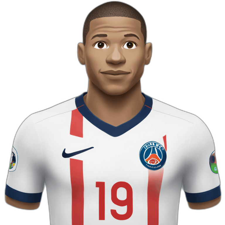 Kyllian Mbappé emoji