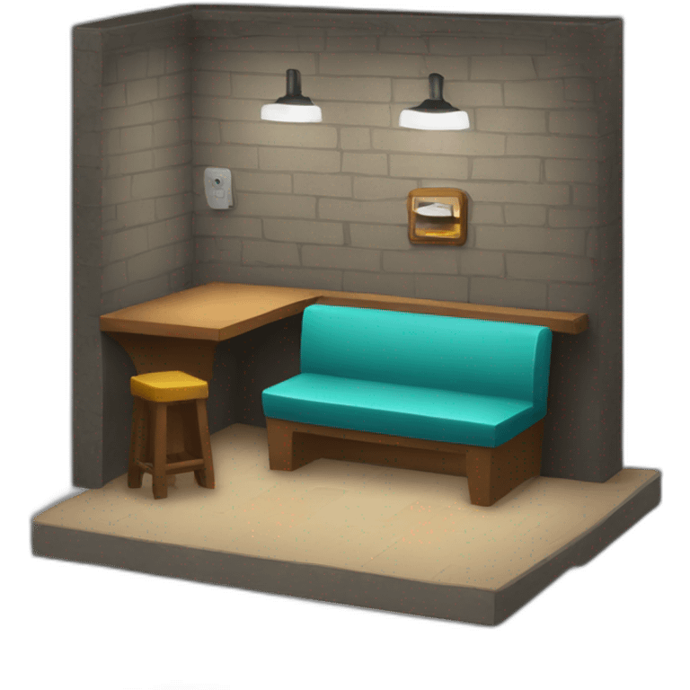 basement booth emoji