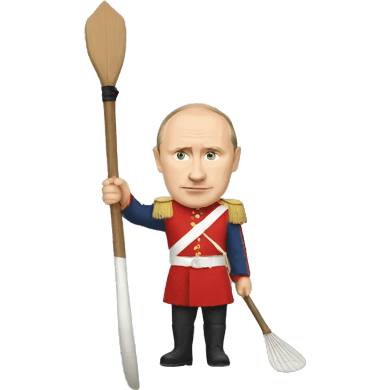 Putin with oar emoji