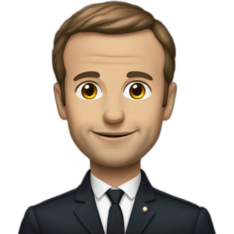 emmanuele macron emoji