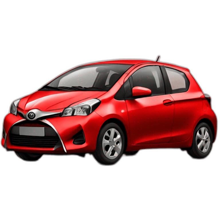 Yaris 4 red emoji