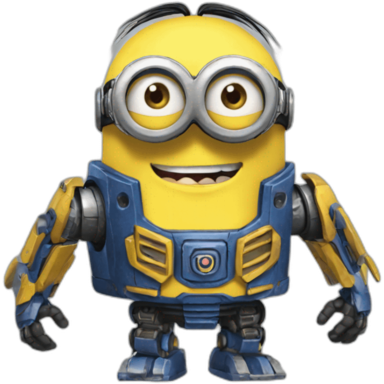 Minion as transformer emoji